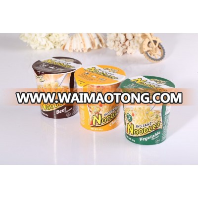 65G Bulk Cup Noodles Halal Instant Ramen Noodles bulk soba noodles